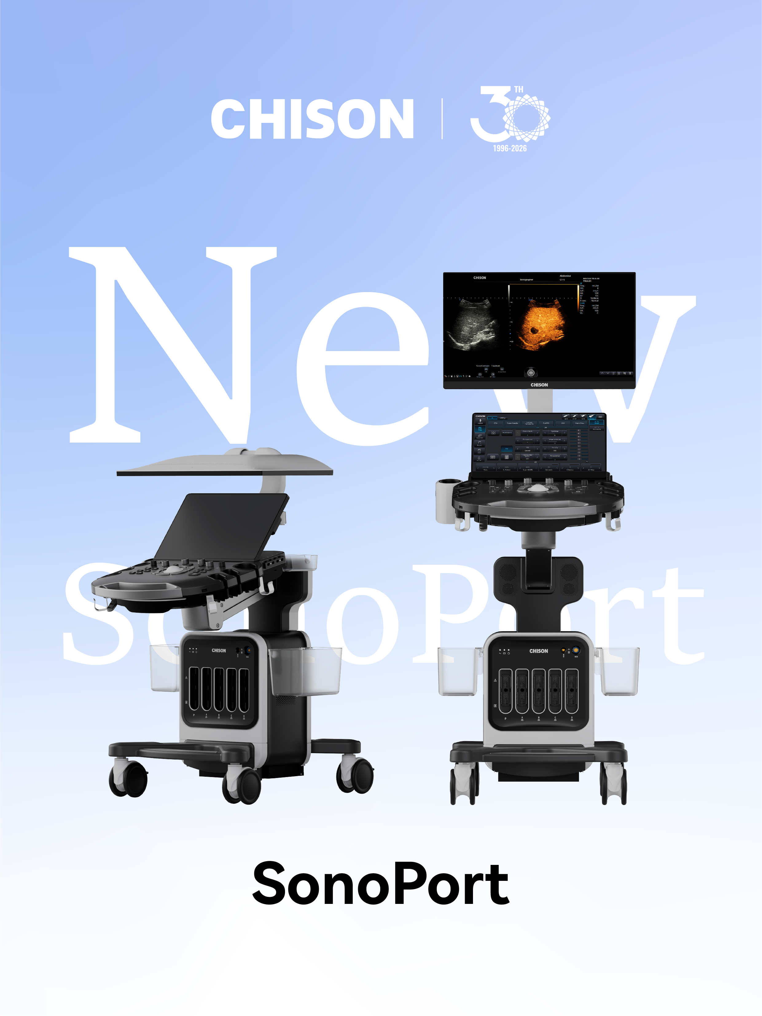 CHISON SonoPort | New Generation intelligent Cart-based Ultrasound System