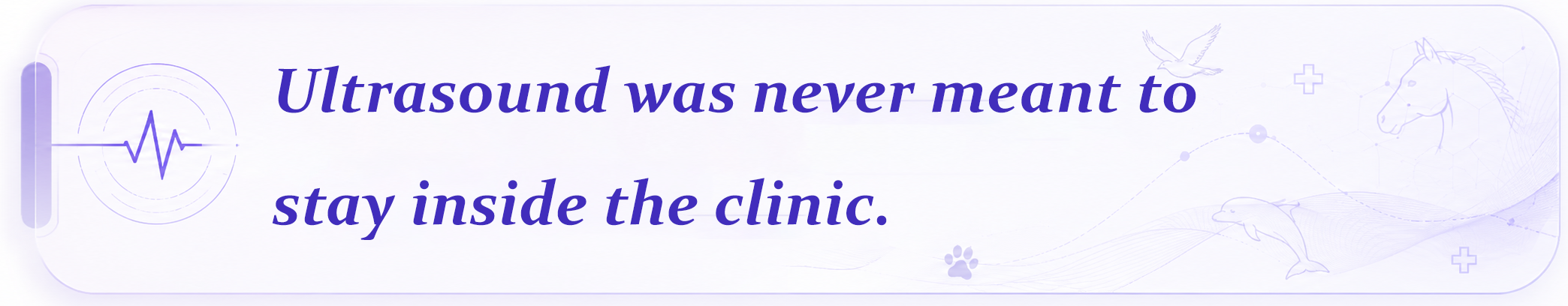 Animal Rescue | Beyond the Clinic : How SonoAir Vet brings ultrasound wherever animals need care. Animal Rescue | Beyond the Clinic : How SonoAir Vet brings ultrasound wherever animals need care.