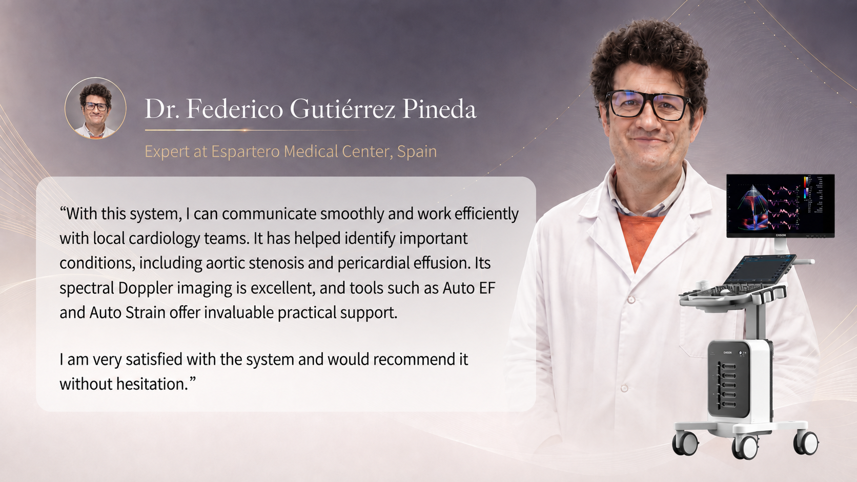Humanitarian Aid | SonoMax Supports Cardiac Ultrasound in Spain