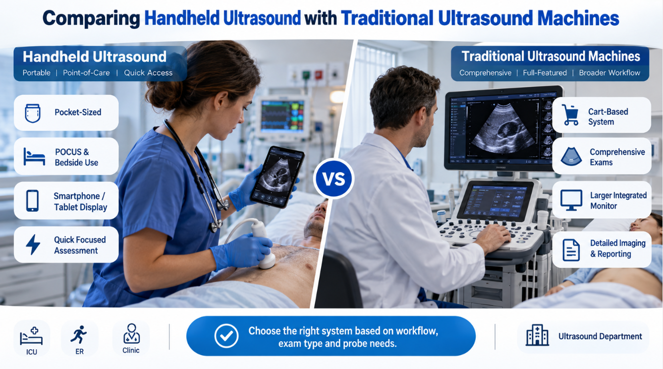 Comparing Handheld Ultrasound with Traditional Ultrasound Machines Comparing Handheld Ultrasound with Traditional Ultrasound Machines