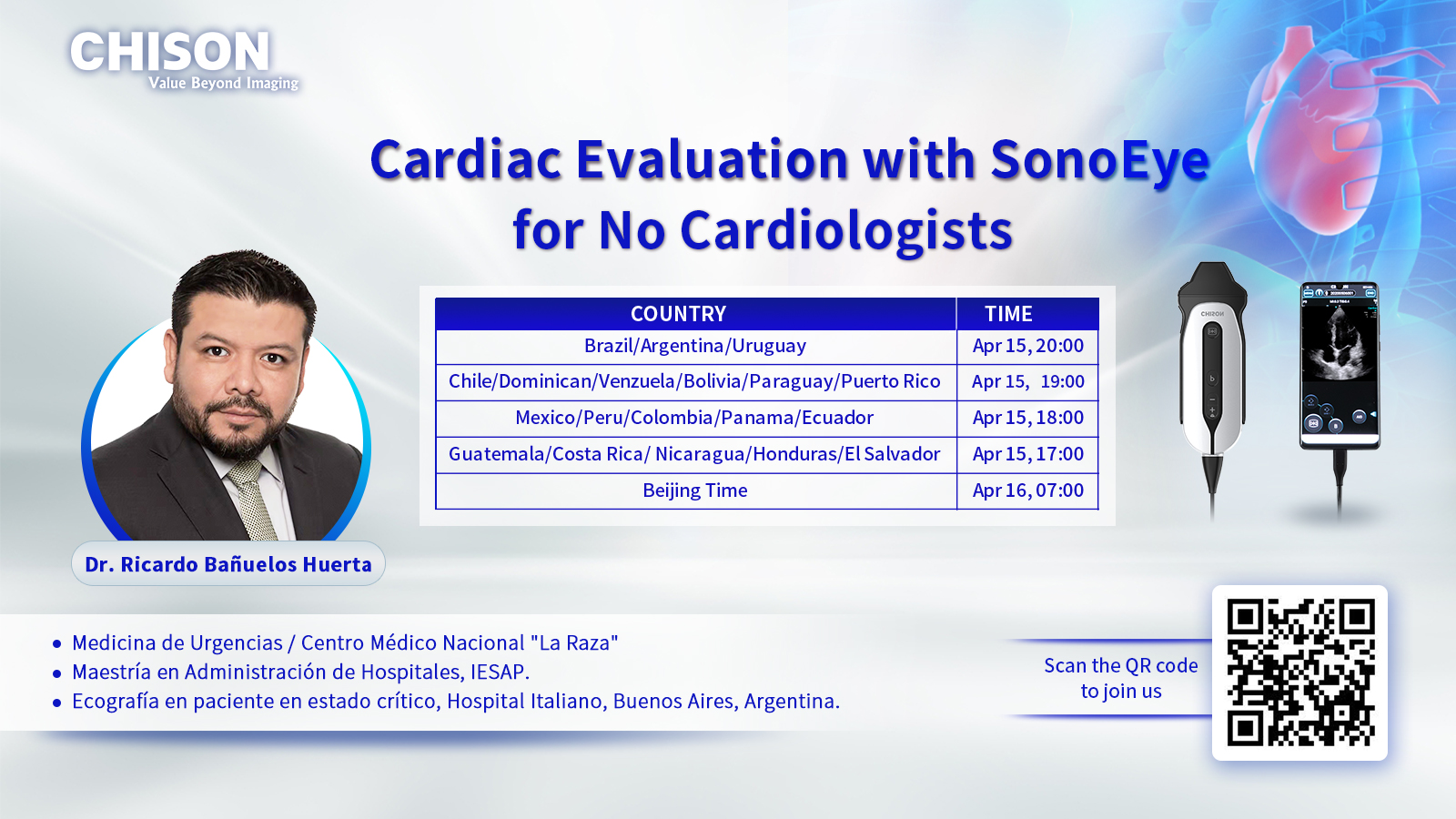 Cardiac Evaluation with SonoEye for No Cardiologists