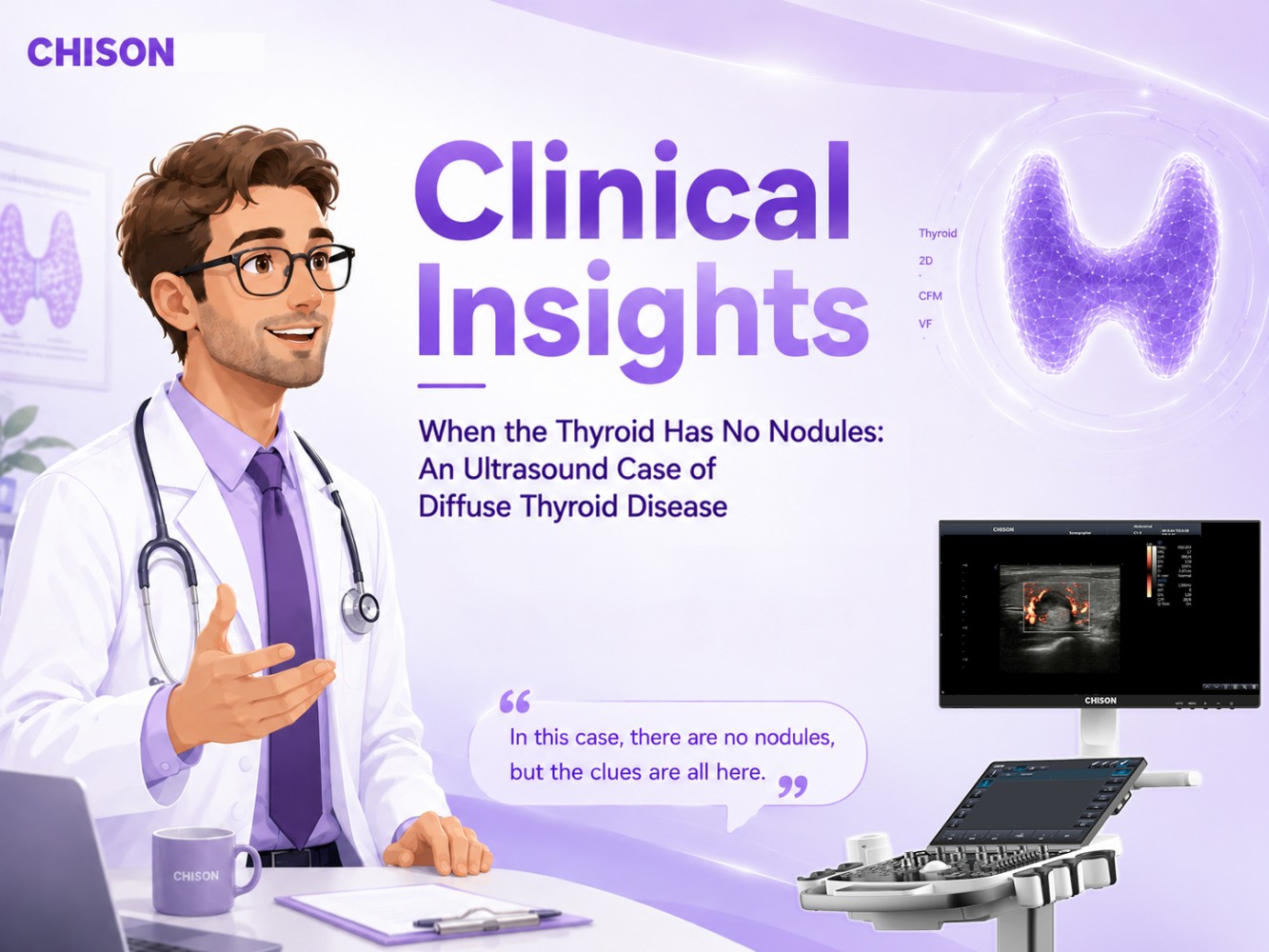When the Thyroid Has No Nodules: An Ultrasound Case of Diffuse Thyroid Disease