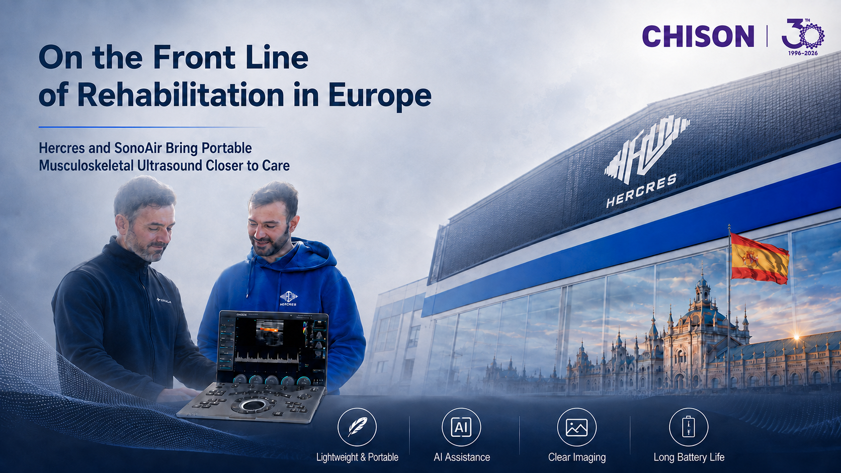 Humanitarian Aid | SonoAir Supports Rehabilitation at Hercres