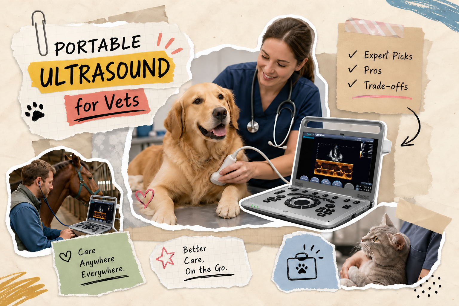 What Is the Best Portable Ultrasound Machine for Veterinary Use?